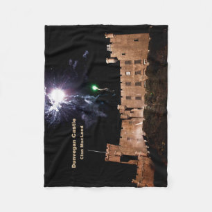 Scottish Dunvegan Castle - Clan MacLeod Fleece Blanket