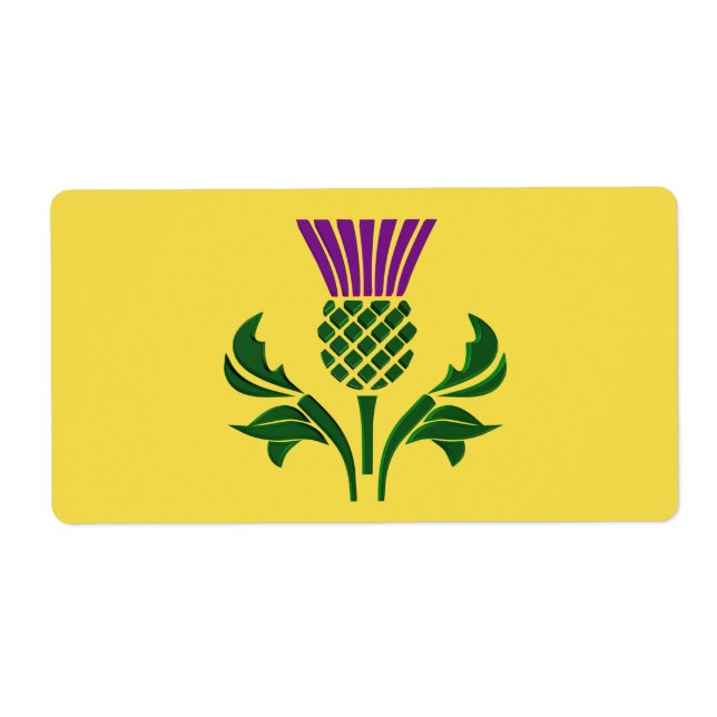 Scottish emblem thistle (Front)