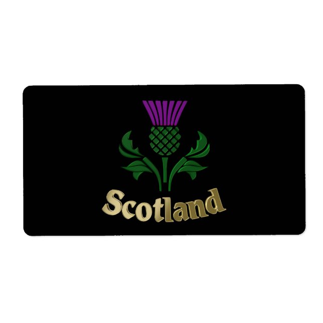 Scottish emblem thistle (Front)