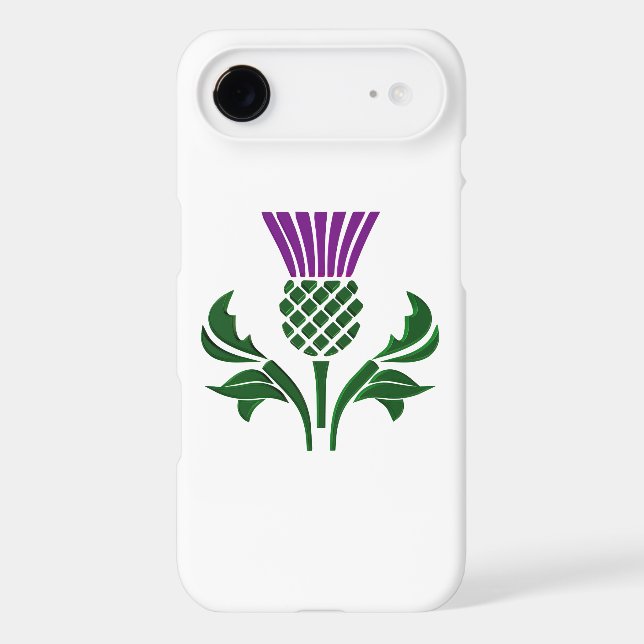 Scottish emblem thistle Case-Mate iPhone case (Back)