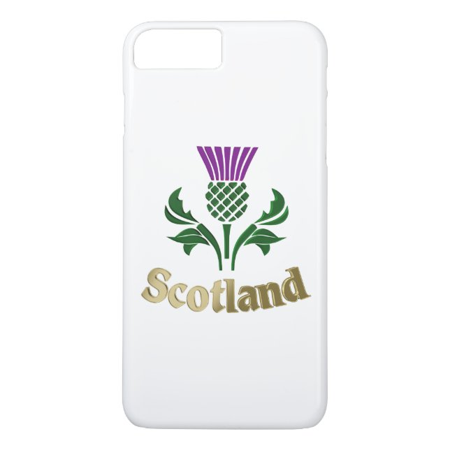 Scottish emblem thistle Case-Mate iPhone case (Back)