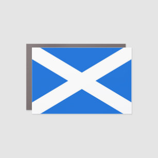 Scottish Flag cmcn Car Magnet