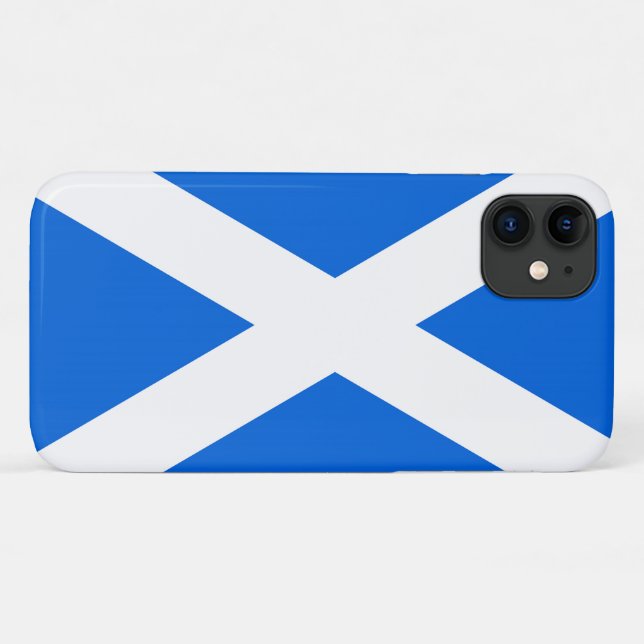 Scottish Flag iphcnt Case-Mate iPhone Case (Back (Horizontal))