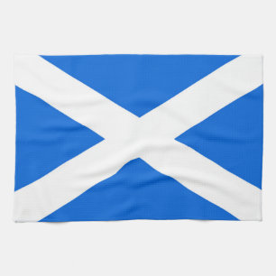 Scottish Flag ktcnt Tea Towel