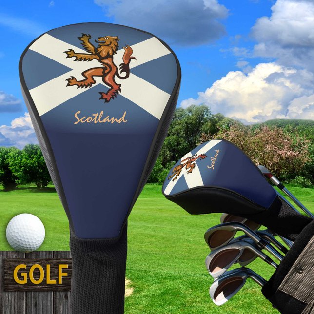 Scottish Flag, Lion & Golf Scotland Covers /clubs (Creator Uploaded)