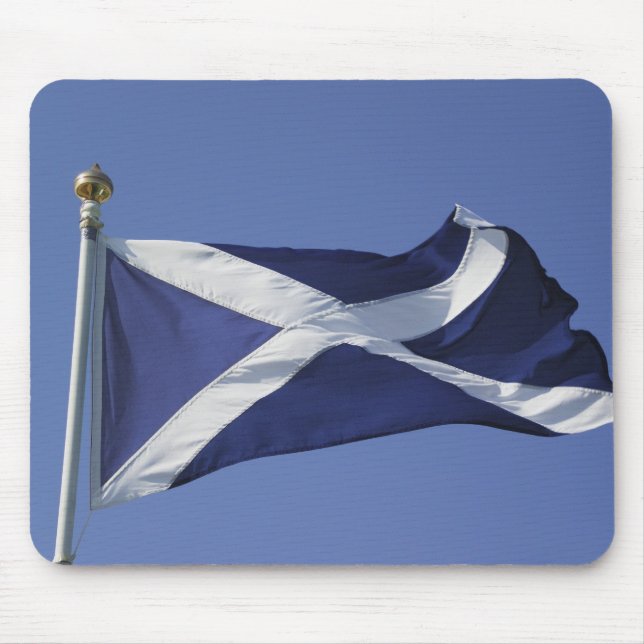 Scottish Flag Mouse Pad (Front)