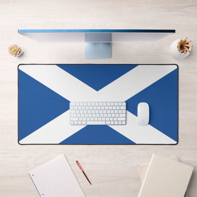 Scottish flag of Scotland custom desk mat (Office 1)