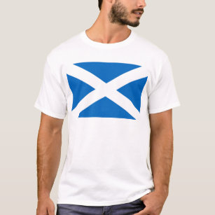 Scottish Flag of Scotland Saint Andrew’s Cross T-Shirt