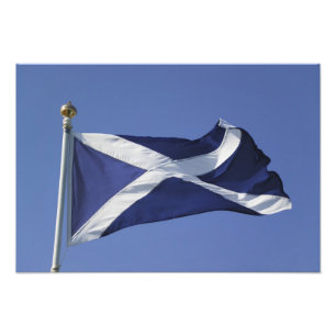 Scottish Flag Photo Print