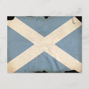 Scottish Flag Postcard