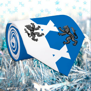 Scottish Flag, Rampant & Scotland business /sports Tie