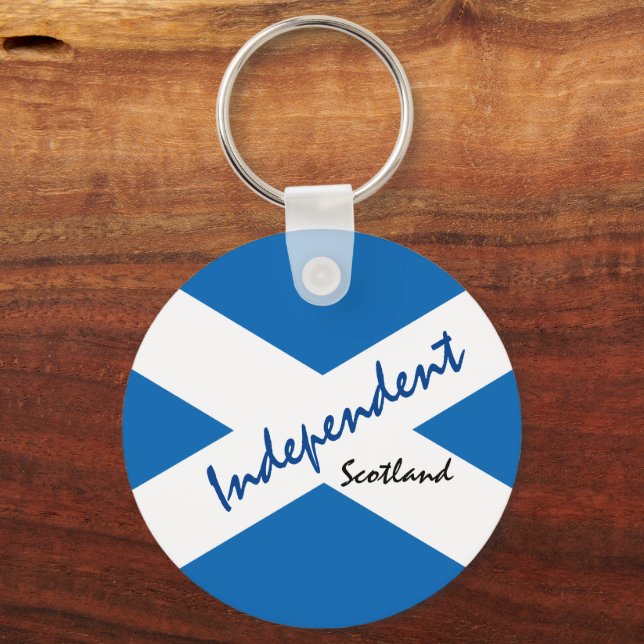 Scottish flag, Rampant, Scotland / independent  Key Ring (Front)