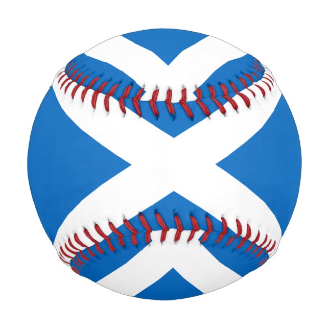 Scottish Flag (Saltire) (Scotland Flag) Baseball (Back)