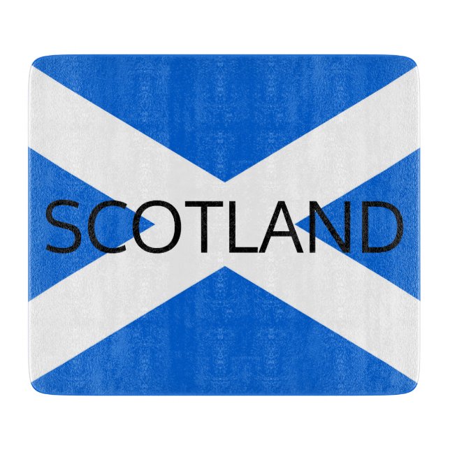 Scottish Flag Scotland cbcnt Cutting Board (Front)