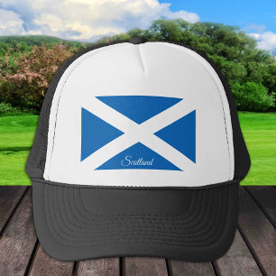 Scottish flag & Scotland - fashion, travel /sports Trucker Hat