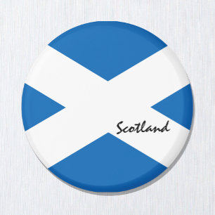 Scottish flag & Scotland - independent Heart sport Magnet
