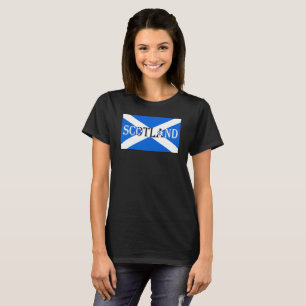 Scottish Flag Scotland Inverted Womens cn T-Shirt