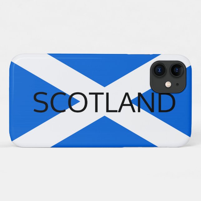 Scottish Flag Scotland iphcnt Case-Mate iPhone Case (Back (Horizontal))