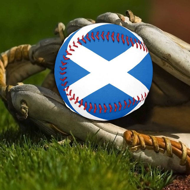 Scottish Flag & Scotland simple / Baseball Balls (Creator Uploaded)