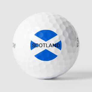 Scottish Flag Scotland ssf gbcnt Golf Balls