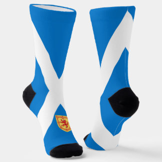 Scottish flag socks