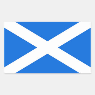 Scottish Flag stkcn Rectangular Sticker