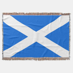 Scottish Flag tbcnt Throw Blanket