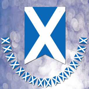 Scottish flags & sports party bunting  /Scotland