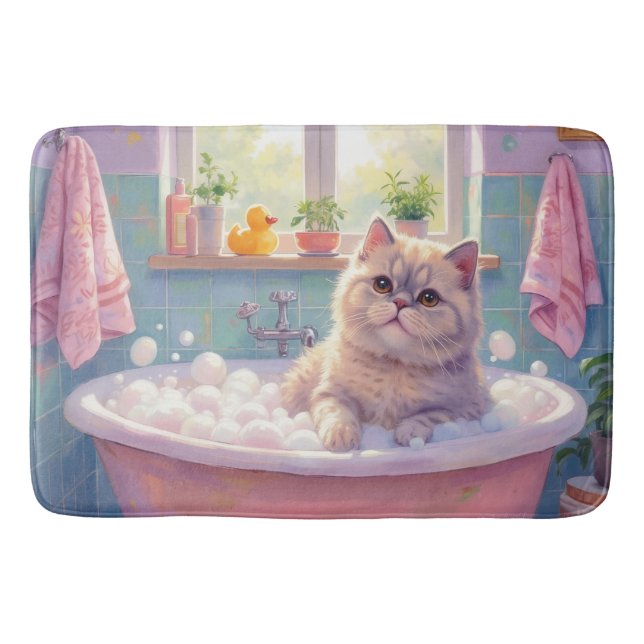 Scottish Fold Bath Decor Mat (Front)