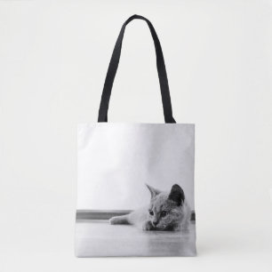Scottish Fold Cat Kitten Super Cute Tote Bag