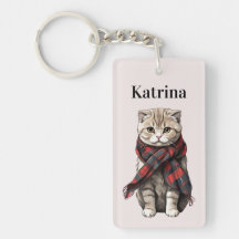 Scottish Fold Cat Personalised