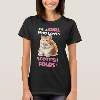 Scottish Fold Cat T-Shirt