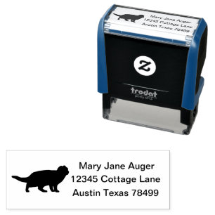 Scottish Fold Personalised Self-inking Stamp