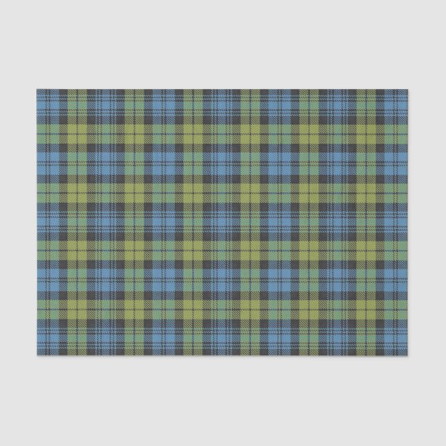 Scottish Gifts Campbell Family Tartan Tissue Paper (Front)