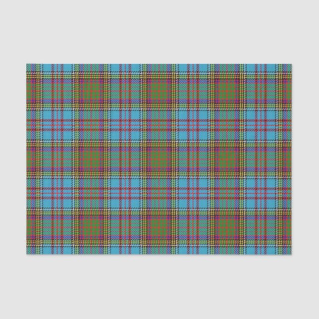 Scottish Gifts Clan Anderson Tartan Tissue Paper (Front)