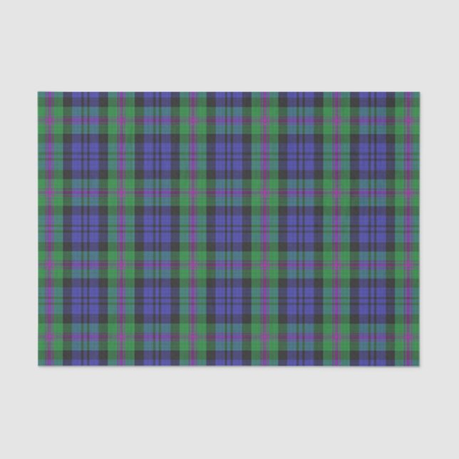 Scottish Gifts Clan Baird Tartan Tissue Paper (Front)