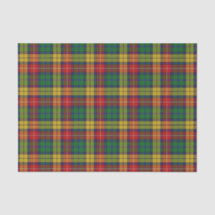 Scottish Gifts Clan Buchanan Tartan Tissue Paper