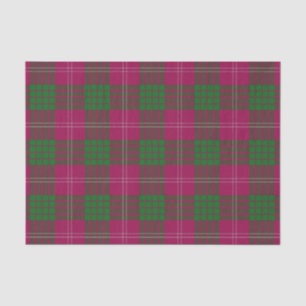 Scottish Gifts Clan Crawford Tartan Tissue Paper