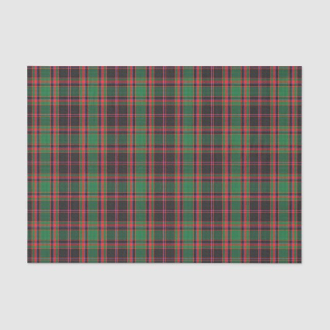 Scottish Gifts Clan Cumming Hunting Tartan Tissue Paper (Front)