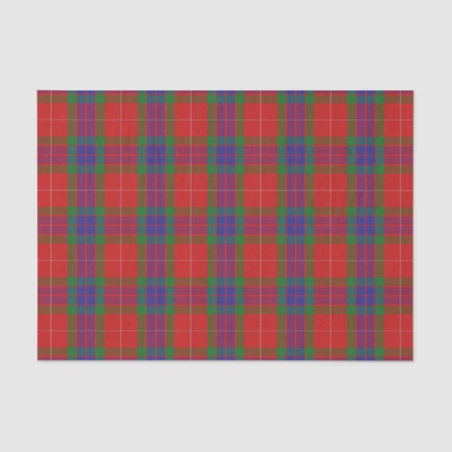 Scottish Gifts Clan Fraser Tartan Tissue Paper (Front)