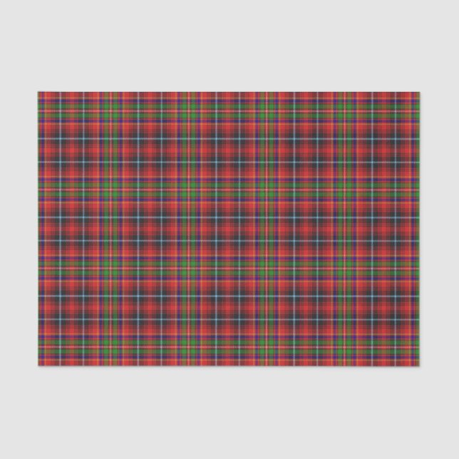 Scottish Gifts Clan Innes Tartan Tissue Paper (Front)