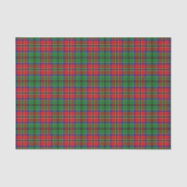 Scottish Gifts Clan MacCulloch Tartan Tissue Paper (Front)