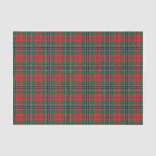 Scottish Gifts Clan MacLean Red Tartan Tissue Paper