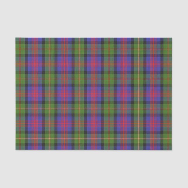 Scottish Gifts Clan MacLennan Tartan Tissue Paper (Front)