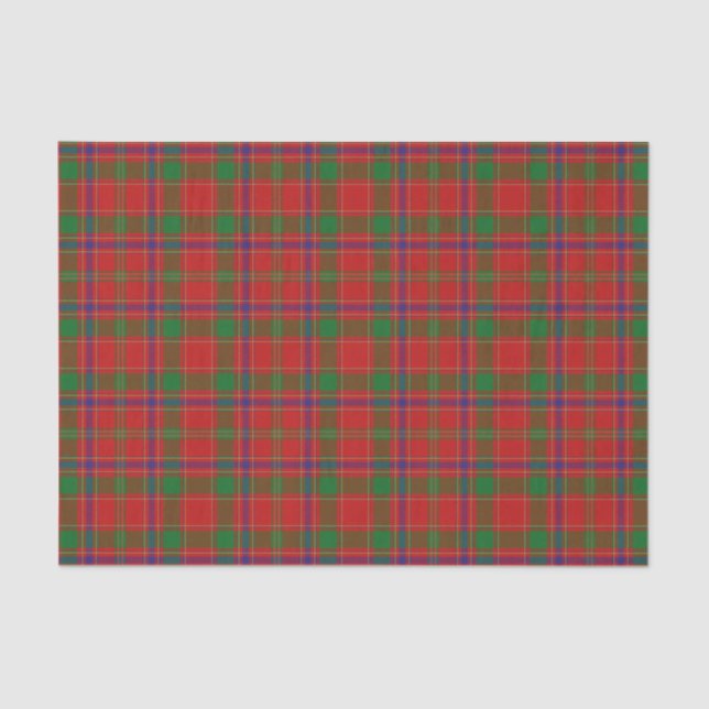 Scottish Gifts Clan Munro Tartan Tissue Paper (Front)