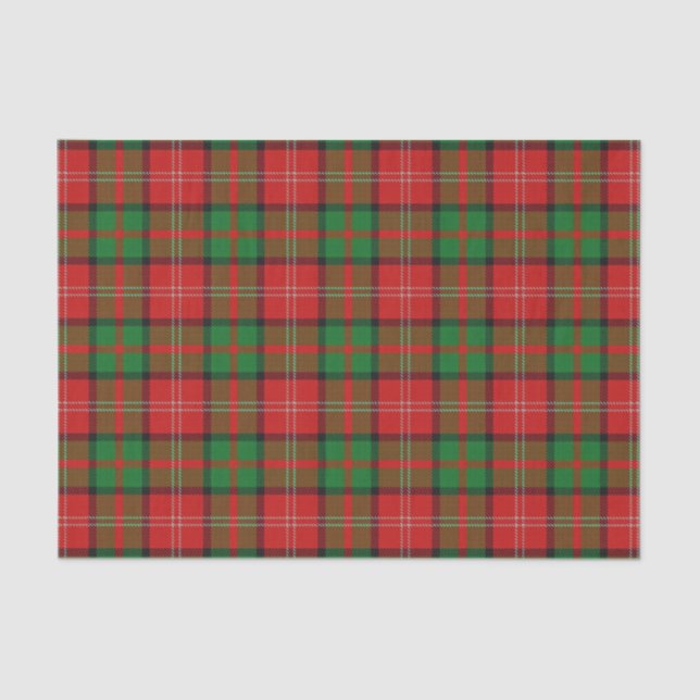 Scottish Gifts Clan Nisbet Nesbitt Tartan Tissue Paper (Front)