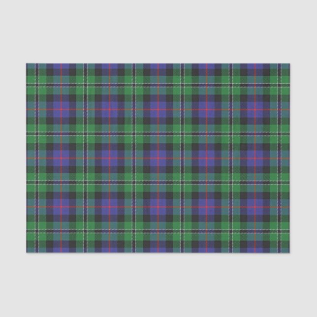 Scottish Gifts Clan Rose Tartan Tissue Paper (Front)