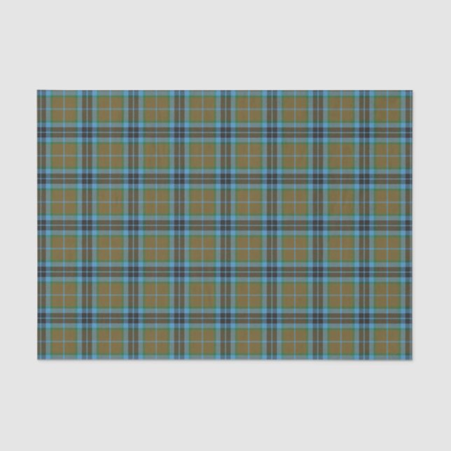 Scottish Gifts Clan Thompson Hunting Tartan Tissue Paper (Front)