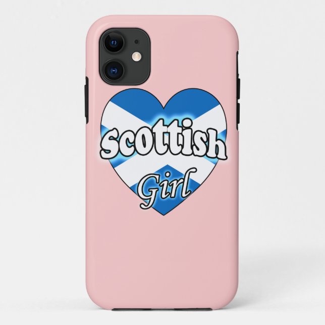 Scottish Girl Case-Mate iPhone Case (Back)