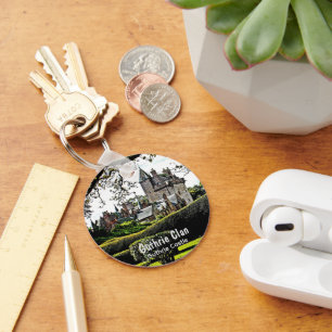 Scottish Guthrie Clan's Castle Keepsake Key Ring